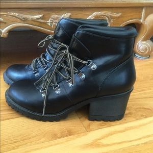 Lace up boots